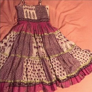 Colorful Sweet Swing Dress